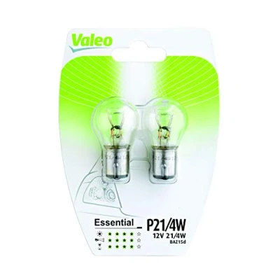 Immagine di VALEO Lampade P21/4W 12V 21/4W ESSENTIAL 032110 VOLKSWAGEN: Touareg I, up! Hatchback, Passat B5 GP Variant, FIAT: Doblo II Van / Station Wagon