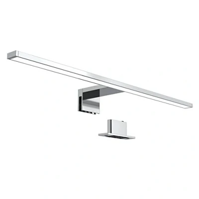 Immagine di B.K.Licht luce da specchio LED, bianca neutra 4000K, larghezza 60 cm, per bagno, trucco, lampada illuminazione armadietto 8 W, 780 Lm, 230 V, IP44