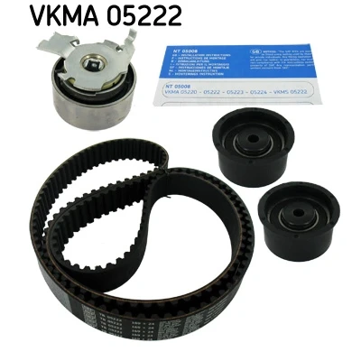 Immagine di SKF VKMA 05222 Kit cinghia di distribuzione 169 con profilo dente arrotondato OPEL: Astra F CC, Vectra B SW, Calibra A