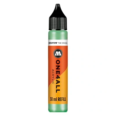 Immagine di Molotow MO693234 Refill ONE4ALL Ricarica per pennarelli indelebili, 30 ml, 1 pezzo, calypso medio
