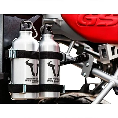 Immagine di TRAX bottle set 2 SW MOTECH For accessory mount. Inkl. 2x 0.6 l bottle.