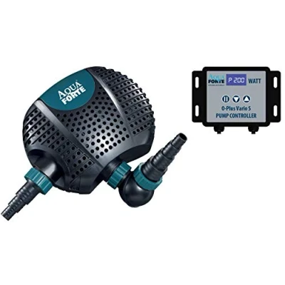 Immagine di AquaForte Aqua FORTE Filtro O Plus 10.000 Vario S, 34 85 W, altezza 5,5 m, pompa regolabile per laghetto, colore: blu, nero