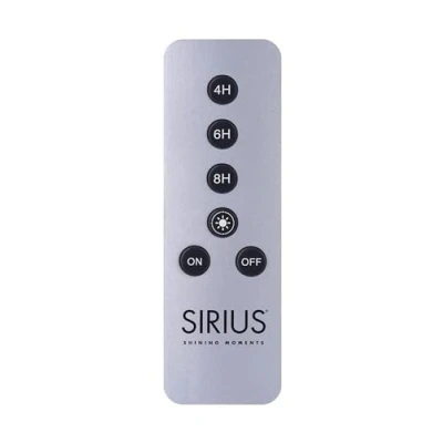 Immagine di Sirius home 10000 Premere i pulsanti Argento telecomando Telecomandi (Smart light, pulsanti, Ricaricabile, Argento)