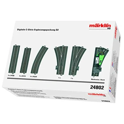 Immagine di Kit di espansione H0 Märklin C (con massicciata) 24802 D2 digitale