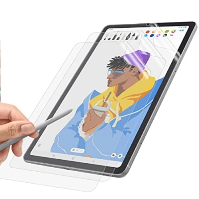 Immagine di WEOFUN 3 pellicole protettive per display compatibili con Samsung Galaxy Tab S6 lite [antigraffio] [texture opaca] [scrittura a mano scorrevole]