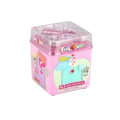 Immagine di FUNLOCKETS Animale Scatola per Segreti con ciondoli 3D (Modello Casuale), Colore Rosa, 4T, S19200