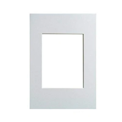 Immagine di walther design passe partouts bianco polare per dimensioni cornice: 13 x 18 cm, immagine: 9 cm passepartouts PA318S