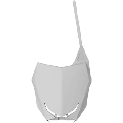 Immagine di Polisport 8666100002 Tabella portanumero Replica OEM Realizzata in plastica Lucida Resistente e Durevole Compatibile con Le Moto Suzuki Colore Bianco