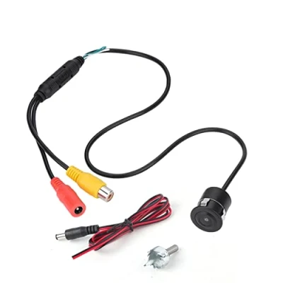 Immagine di telecamera CCTV CCD, Mini a colori cablata grandangolare impermeabile 170 Visione notturna IR per auto, di sicurezza