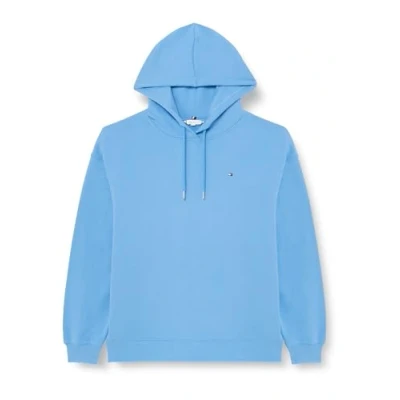 Immagine di Tommy Hilfiger Curve FLAG ON Chest Hoodie Felpa, Donna, Taglia: 54, Blue spell