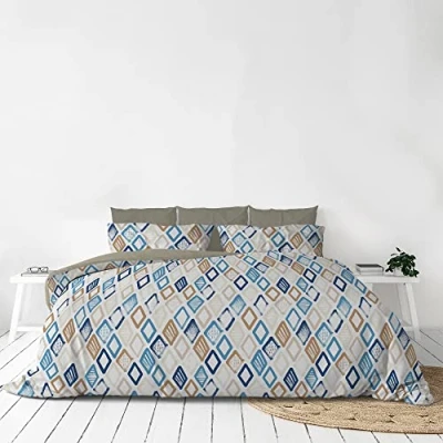 Immagine di MB HOME ITALY Fashion B CP FH 2P 05 jolly, Parure Copripiumino, Matrimoniale, 2 Posti, Multicolore (jolly)