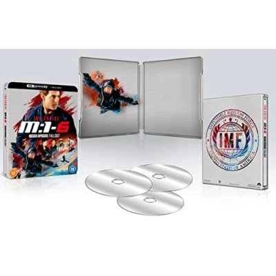 Immagine di Mission: Impossible 6 Fallout 4K UHD + Blu ray Steelbook [Region A &amp; B C]