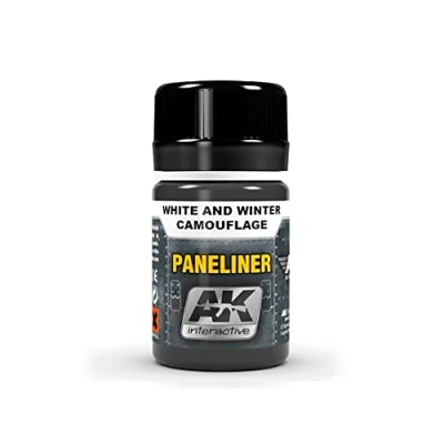 Immagine di AK AIR Weathering AK2074 Paneliner for white and winter camouflage (35ml)
