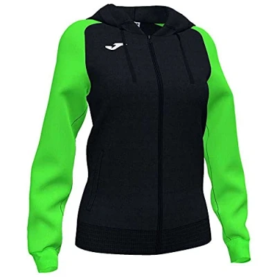 Immagine di Joma Joma901336.117.XS felpa con cappuccio academy iv nera verde fluor