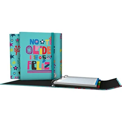 Immagine di Grafoplás Collezione Sé tu Carpeplus 4 anelli A4 con ricambio, fogli a quadretti, 90 g, Paper, Multicolore