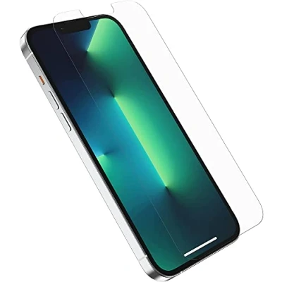 Immagine di OtterBox Pellicola protettiva in Vetro temperato Alpha per iPhone 13 Pro Max con trattamento antimicrobico, Protezione x2 a rotture