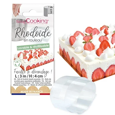 Immagine di ScrapCooking 9423 Nastro Rhodoid in PVC, Multicolore, Dimensioni: 6,5 x 7 cm