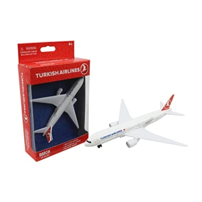 Immagine di Daron RT5404 Airplane singolo turkish Airlin in miniatura per fai da te, collezione e idea regalo, multicolore