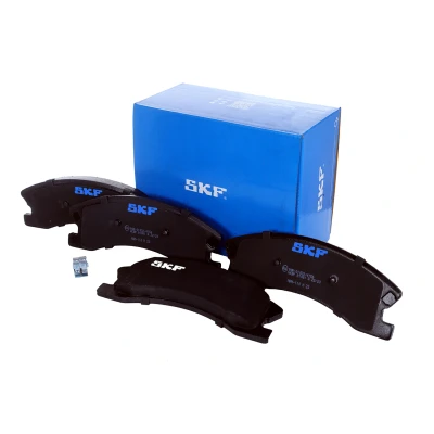 Immagine di SKF VKBP 81081 A Kit pastiglie freno con segnalatore acustico usura JEEP: GRAND Cherokee 2, III