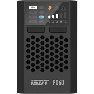 Immagine di YUNIQUE GREEN CLEAN POWER Caricatore Lipo Balance PD60, 60W 6A Ingresso Tipo C Per 1 4S Lipo/LiFe/LiIon &amp; 12S LiHv/Pb/NiMH Compatibile batterie Tello DJI, Radiofly Space Kondor, BD