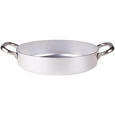 Immagine di Pentole Agnelli ALMA10630 cm 30 Alluminio Professionale, 7.4 L, Acciaio Inossidabile, Argento,