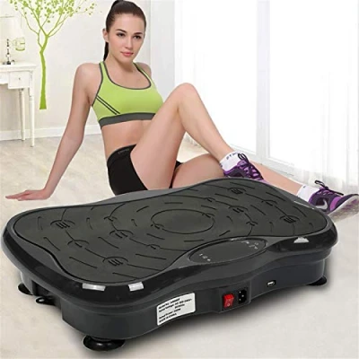 Immagine di pedana vibrante, vibrante dimagrante, 200W, 5 programmi, con altoparlante Bluetooth e display LCD, carico massimo 120KG