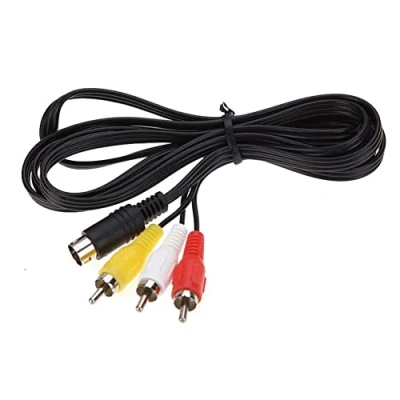 Immagine di CHILDMORY 1.8m Audio Video Cavo AV 9Pin a RCA di collegamento per Genesis 2.3