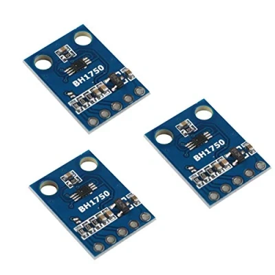 Immagine di HALJIA GY 302 BH1750 Rilevatore di intensità luminosa digitale, 3 V 5 V, compatibile con Arduino GY302 BH1750FVI