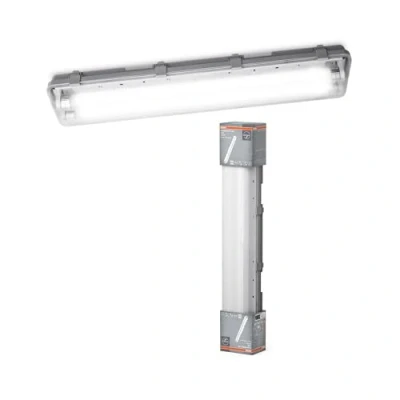 Immagine di OSRAM Submarine 2 x 7W 4000K Lampada LED impermeabile G13 14.00 W Bianco freddo Grigio