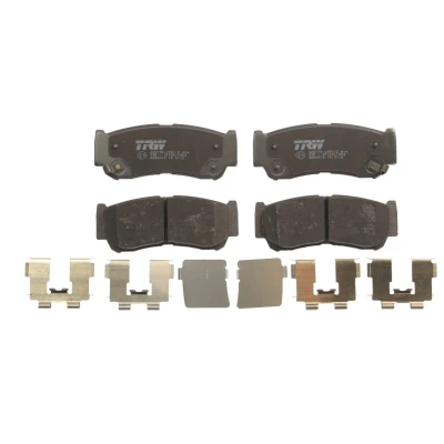 Immagine di TRW COTEC GDB3419 Kit pastiglie freno con segnalatore acustico usura accessori HYUNDAI: SANTA FE 2, H 1 Van, / Starex MPV