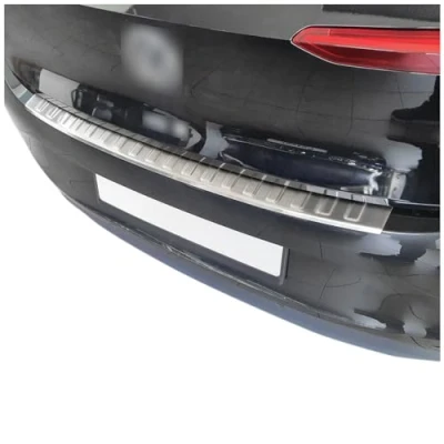 Immagine di tuning art BL1001 Protezione paraurti Posteriore per Volkswagen ID.3 2018 con Bordo, Colore:Argento