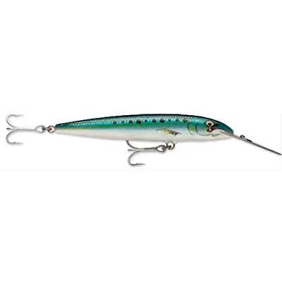 Immagine di Rapala Pesca Artificiale Spinning Countdown Magnum Esca Finta di Simulazione per Mare in Legno Abachi Resistente profondità Nuoto 4.5, 4.5 5.4m 14cm/36g Sardine Unisex Adult, Sardine, 14 cm / 36 g