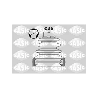 Immagine di SASIC 1906104 Soffietto Assale anteriore Dx, sul lato del cambio FORD: FOCUS 3, 3 Turnier, C Max 2