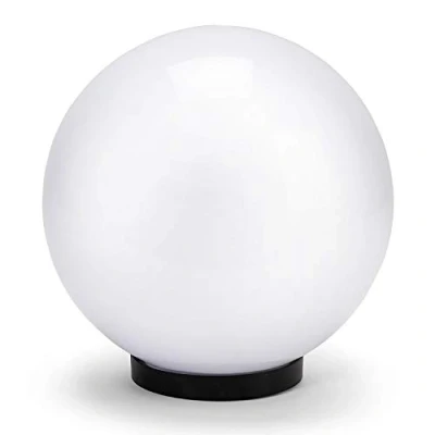 Immagine di Velamp APOLUX: Sfera per esterno in PMMA, 200mm, Attacco E27, bianco
