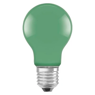 Immagine di OSRAM 4058075433984 LED (monocolore) ERP G (A G) E27 Forma di bulbo 2.5 W = 7 Verde (Ø x L) 60 mm 105 1 pz.