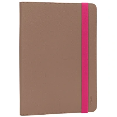 Immagine di Targus Universale FolioStand Custodia per Tablet 9.7&quot; a 10.1&quot;, Marrone