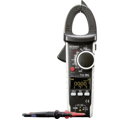 Immagine di VOLTCRAFT VC590 OLED Pinza amperometrica Calibrato (ISO) digitale Display CAT III 600 V, II 1000 V (Counts): 6000