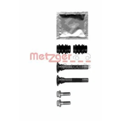 Immagine di METZGER 113 1363X Kit bussole guida, Pinza freno con bullone di guida supplementare HONDA: Civic 6 Hatchback, V Jazz 2