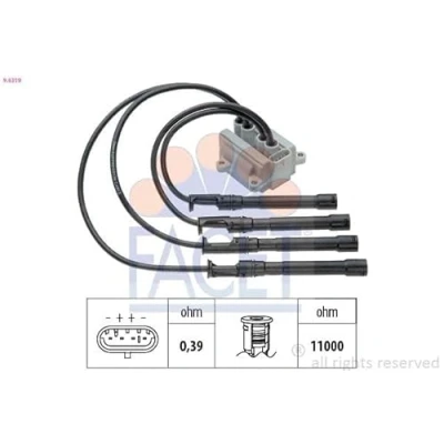 Immagine di FACET 9.6319 Bobina d&#039;accensione RENAULT: CLIO 3, 2, Kangoo I