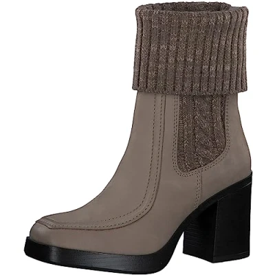 Immagine di Marco Tozzi Stivaletti, Donna, Taglia: 38, Taupe nubuck Pelle
