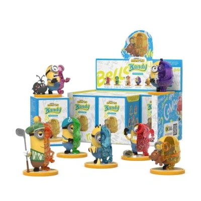 Immagine di Mighty Jaxx Kandy Minions: Emonions, Blind box di 6 action figure da collezione, senza doppioni, in confezione sigillata