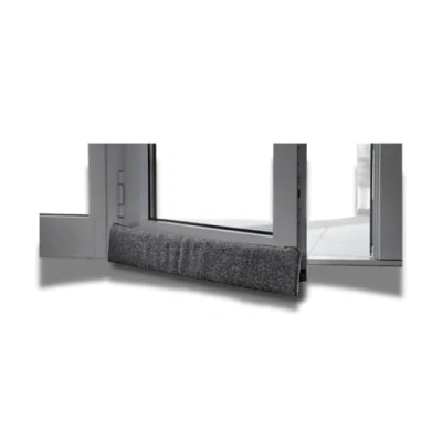 Immagine di K. &amp; N. Paraspifferi in lana vergine 550 per porte, 100 cm, colore: Antracite