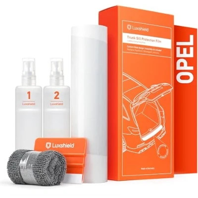 Immagine di Luxshield Pellicola Protettiva per Bordo di Carico Opel Zafira Life I 2019 2024 Protezione Paraurti, antigraffio, vernice Trasparente