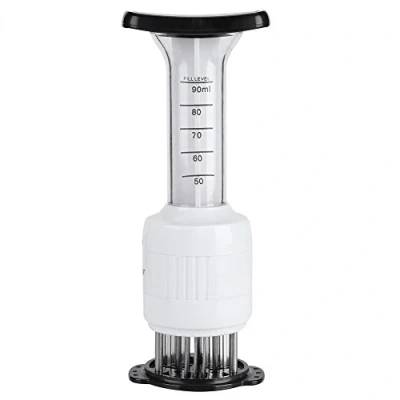 Immagine di Zerodis Siringa da cucina, con aghi in acciaio inox, per iniettare marinature e salse