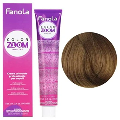 Immagine di CREMA COLORE CAPELLI 100 ML COLORZOOM 10 MINUTI 8.3 BIONDO CHIARO DORATO FANOLA