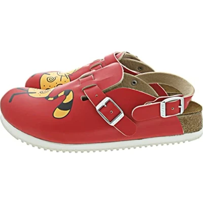 Immagine di Birkenstock Professional Kay, Zoccoli Donna, Cat Red, 41 EU