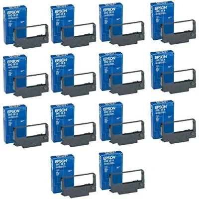 Immagine di Genuine Epson (erc 38b) 14 pack cartuccia d&#039; inchiostro nero per tm u200 a u200d, 300 a, u200b, C, 300d, u370, it u375, u375