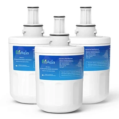 Immagine di EcoAqua EFF 6011A Filtro Acqua Frigo Compatibile con Samsung DA29 00003G, HAFCU1/XAA, HAFIN2/EXP, DA97 06317A, 00003A, 00003B, APP100/1, DA61 00159, SGF DSB20, WSS 1 (3)