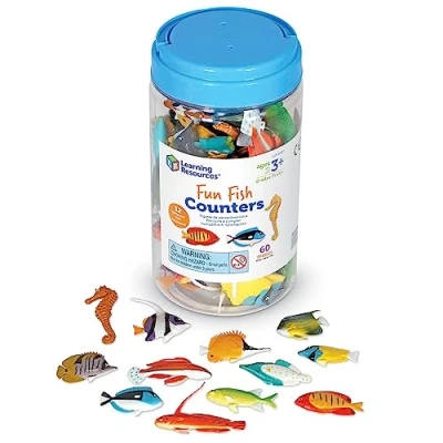 Immagine di Learning Resources Figurine a forma di pesce Fun Fish