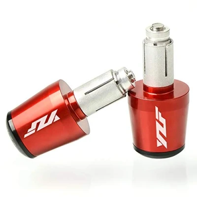 Immagine di 2pcs Contrappesi Manubrio Bilancieri Per YZF R1 R3 R6 R6S R25 R125 600R (Rosa)